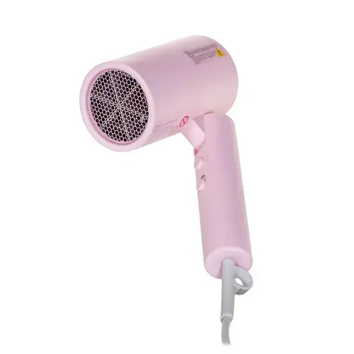 Uscator de par Xiaomi H101, 1600 W, 20.000 RPM, 15m/s, Ion Negativi, 2 trepte de temperatura, Cablu 1.7 m (Roz)