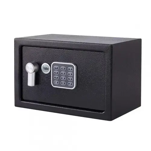 Seif Yale Standard Rezidential YSV/250/DB2, otel, tastatura digitala programabila, orificii pentru fixare si bolturi de prindere incluse