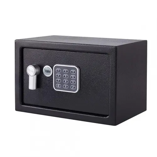Seif Yale Standard Rezidential YSV/250/DB2, otel, tastatura digitala programabila, orificii pentru fixare si bolturi de prindere incluse