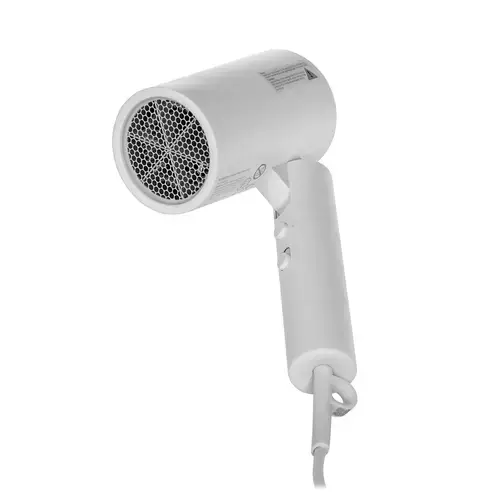 Uscator de par Xiaomi H101, 1600 W, 20.000 RPM, 15m/s, Ion Negativi, 2 trepte de temperatura, Cablu 1.7 m (Alb)