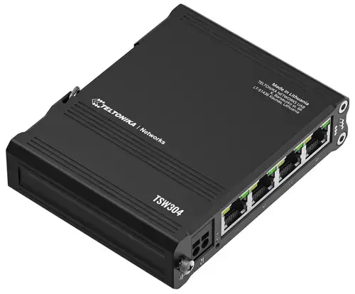 Switch Teltonika DIN Rail Switch, 4 porturi