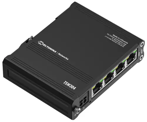 Switch Teltonika DIN Rail Switch, 4 porturi