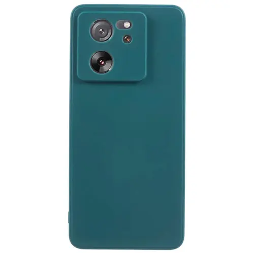 Husa Lemontti Matt Case compatibila cu Xiaomi 13T, Verde