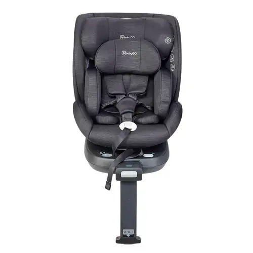 Scaun auto rotativ Prime 360, Black, 40-150 cm, certificat R129, BabyGo