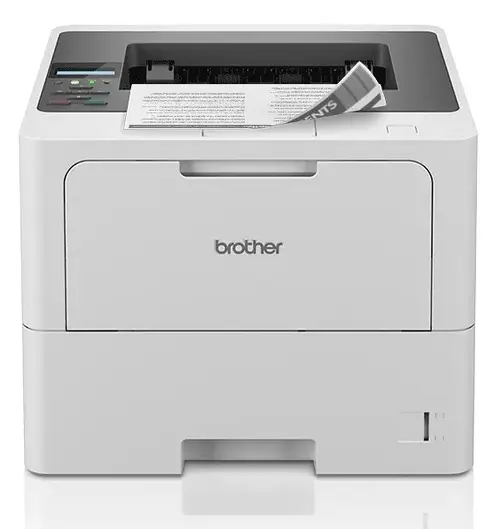 Imprimanta Laser Brother HL-L6210DW, A4, Monocrom, 50 ppm, USB, Retea Wireless (Alb)