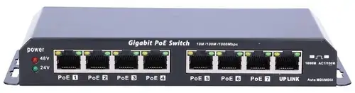 Switch ExtraLink ex.1025, Gigabit, 8 Porturi, PoE