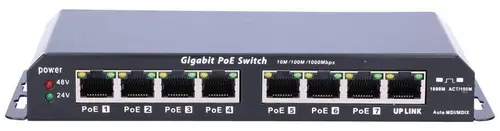 Switch ExtraLink ex.1025, Gigabit, 8 Porturi, PoE