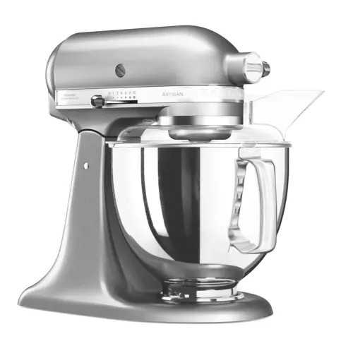 Mixer KitchenAid Artisan 4.8L Model 175, 300W (Argintiu)