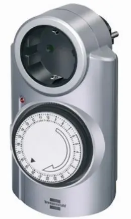 Temporizator Priza Brennenstuhl Primera-Line 149921, 1x Schuko (Gri)