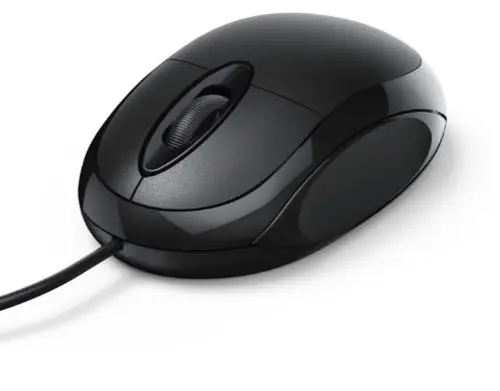 Mouse Optic HAMA MC-100, 1000 dpi (Negru)