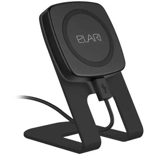 Incarcator wireless Elari MagnetCharger, Quick Charging 3.0 (Negru)