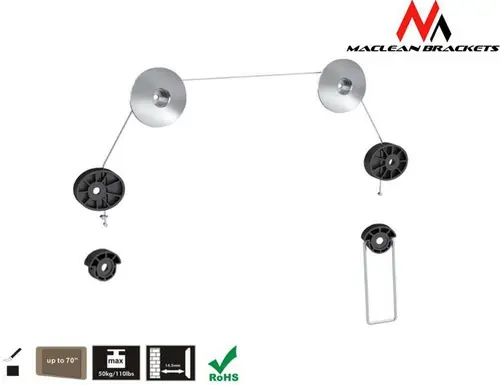 Suport Perete Maclean MC-557, 32inch - 70inch, 50 Kg