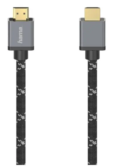 Cablu HAMA 200504, HDMI - HDMI, 8k, 2 metri (Negru)