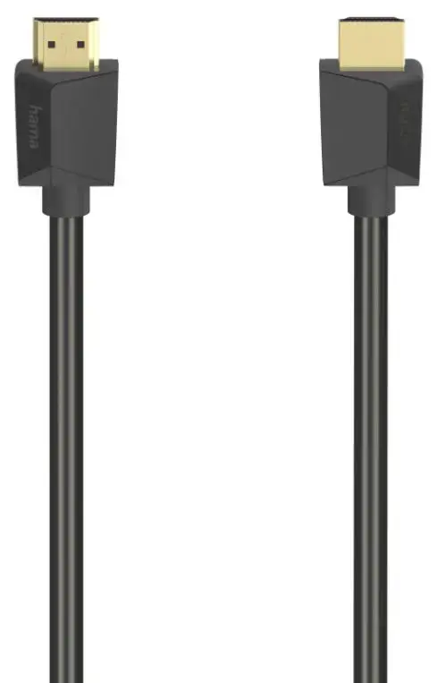 Cablu Hama 200704, HDMI - HDMI, 4k, Ethernet, 5 metri (Negru)