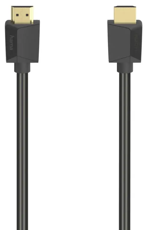 Cablu Hama 200704, HDMI - HDMI, 4k, Ethernet, 5 metri (Negru)