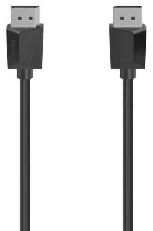 Cablu Hama 200696, DisplayPort - DisplayPort, Ultra-HD 4K, 1.5m (Negru)