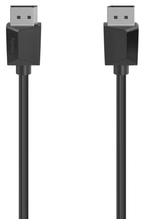 Cablu Hama 200696, DisplayPort - DisplayPort, Ultra-HD 4K, 1.5m (Negru)