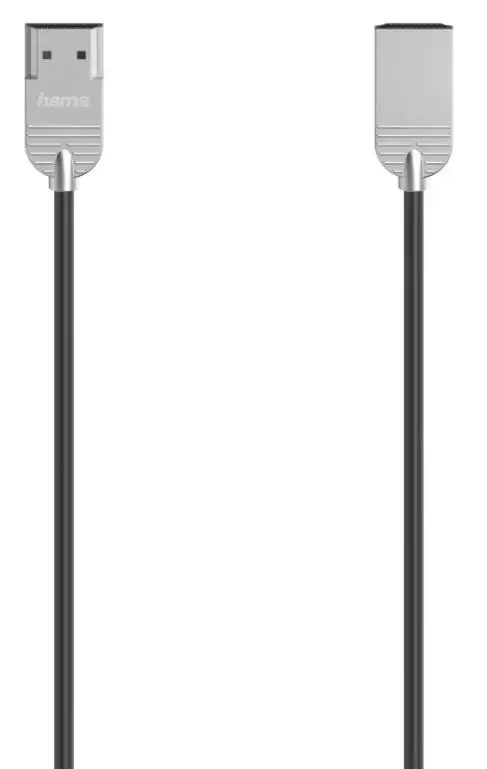 Cablu Hama 205020, HDMI - HDMI, 4k, Ethernet, 1 metru (Negru)
