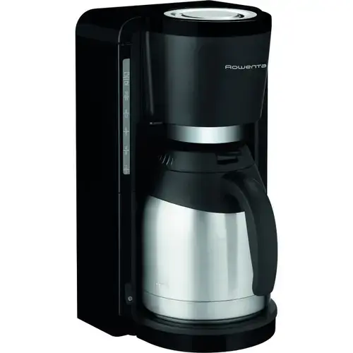 Cafetiera Rowenta CT 3818 Milano Thermo, 800W, 1.5 l, 15 cesti, Negru/Inox