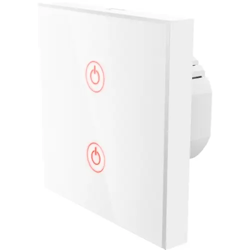 Comutator de perete Hama, Wi-Fi, Alb