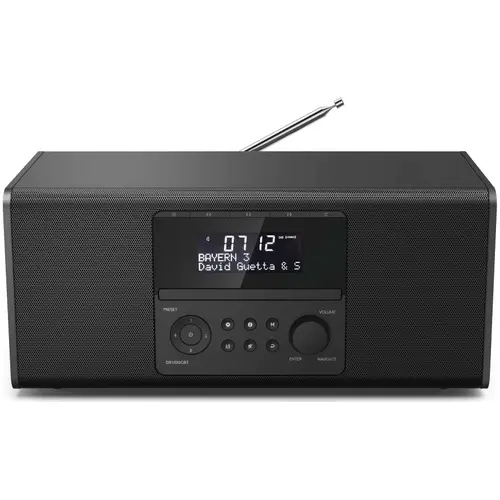 Radio Hama DR1550CBT, Digital, Bluetooth, FM, DAB/DAB+, Negru