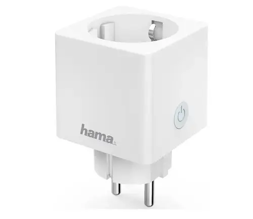 Priza Smart Hama 176571, Wi-Fi, 3680W, 16A, 3 buc. (Alb)