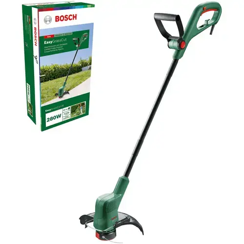 Coasa electrica Bosch EasyGrassCut 26, 280 W, 26 cm latime lucru, 12.500 RPM, 230 V