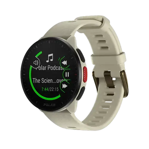 Ceas smartwatch Polar Pacer Cloud White
