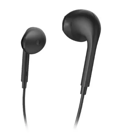 Casti Stereo Hama Glow, Microfon, conectare Lightning (Negru)