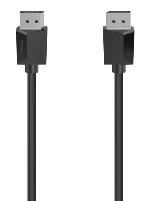 Cablu Hama 200695, DisplayPort 1.2, Ultra-HD 4K, 0.75 m
