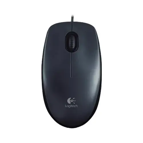 Mouse cu fir LOGITECH M100 910-006652, USB, 1000 DPI (Negru)