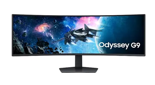 Monitor Gaming VA LED Samsung 49inch Odyssey G9 G95C, Dual QHD (5120 x 1440), HDMI, DisplayPort, Ecran Curbat, 240 Hz, 1 ms (Negru)