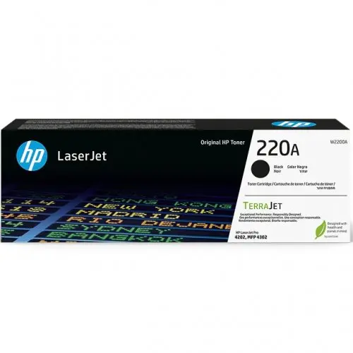 Toner LaserJet HP 220A, Negru