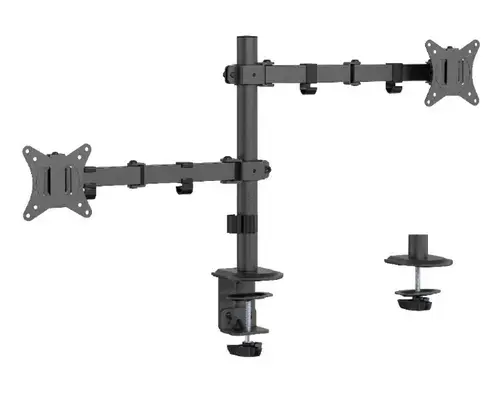 Suport Monitor Gembird MA-D2-03, 17” - 32”, 9 kg monitor (Negru)