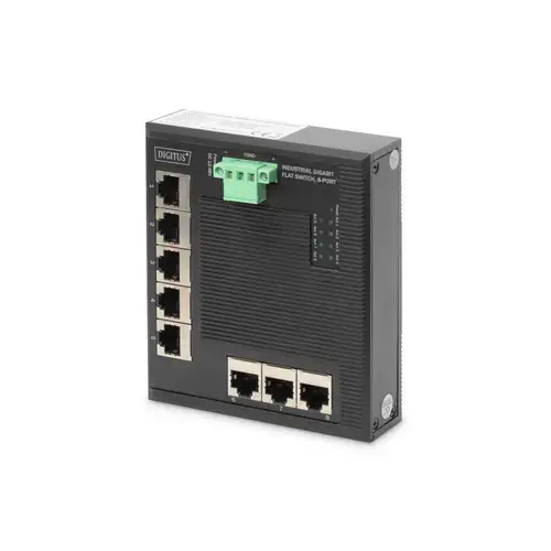 Switch Digitus DN-651127, 8 porturi Gigabit