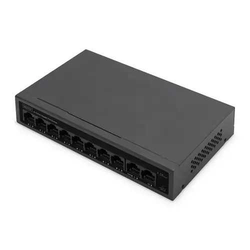 Switch Digitus DN-95357, 10x RJ45 10/100, PoE