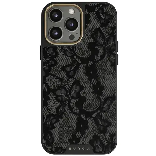Husa Burga Elite Gold Magnetic compatibila cu iPhone 15 Pro Max