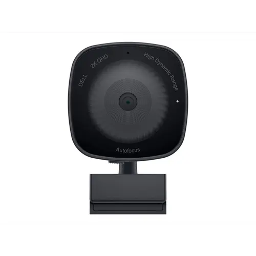 Camera web Dell WB3023, 2560 x 1440 pixeli, USB 2.0 (Negru)