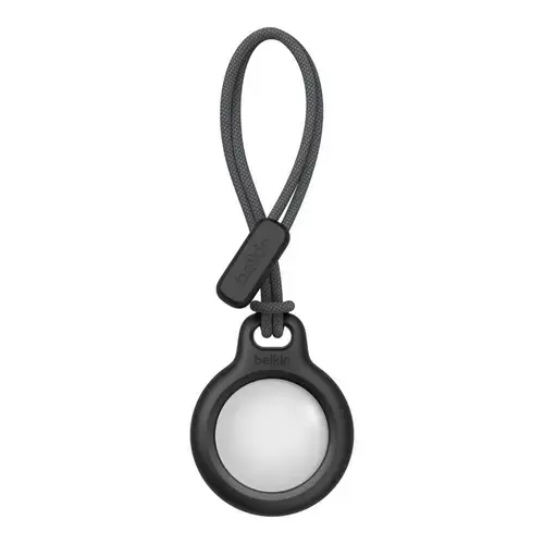 Suport securizat Belkin cu curea pentru AirTag Apple, Negru