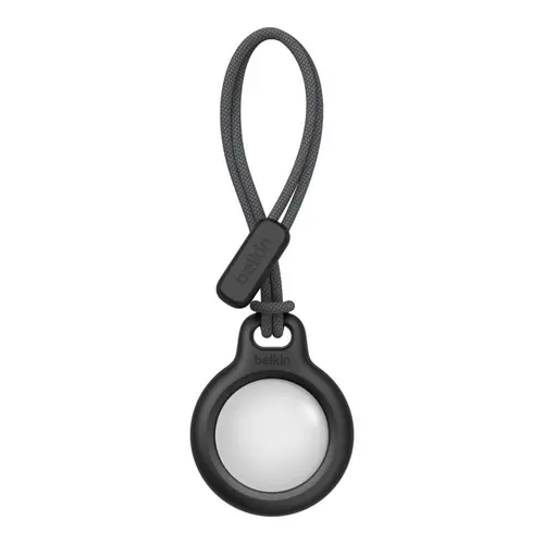 Suport securizat Belkin cu curea pentru AirTag Apple, Negru