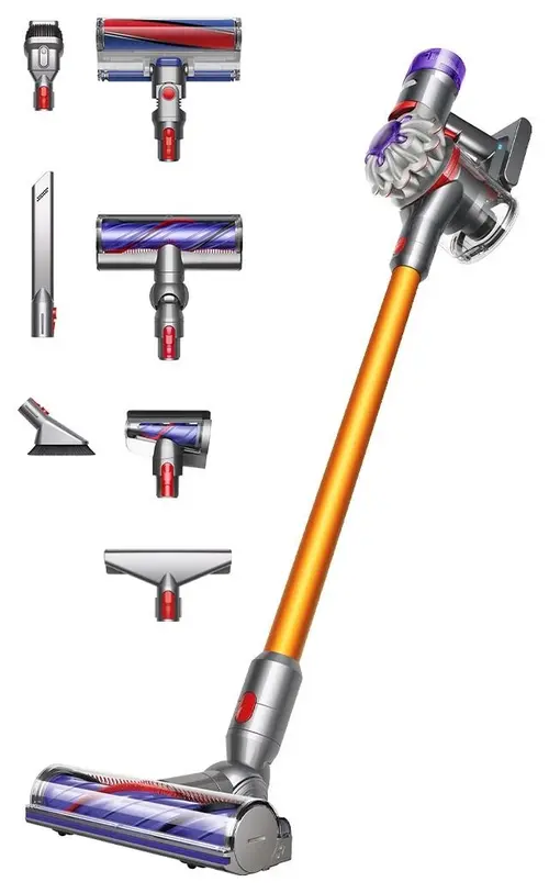 Aspirator vertical Dyson SV25 V8 Absolute (2023) 476547-01, 0.54 L, Autonomie 40 min (Argintiu)