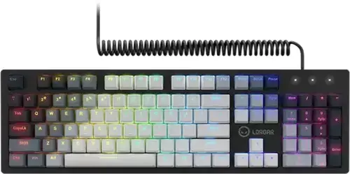 Tastatura Gaming Mecanica Lorgar Azar 514 RGB, iluminare RGB, Layout EN (Negru)