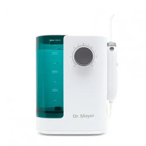 Irigator bucal Dr. Mayer WT7000, 12 trepte, 7 capete incluse  (Alb/Verde)