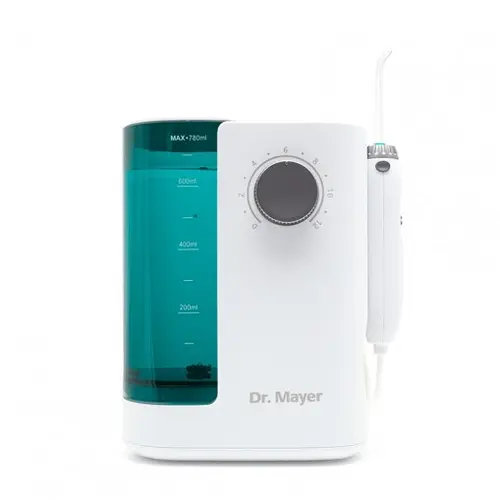 Irigator bucal Dr. Mayer WT7000, 12 trepte, 7 capete incluse  (Alb/Verde)