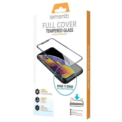 Folie de protectie Lemontti Sticla Full Fit pentru Galaxy A05s, Negru