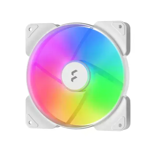 Ventilator Fractal Design Aspect 14 RGB PWM, iluminare RGB, 140mm, 1700 rpm (Alb)