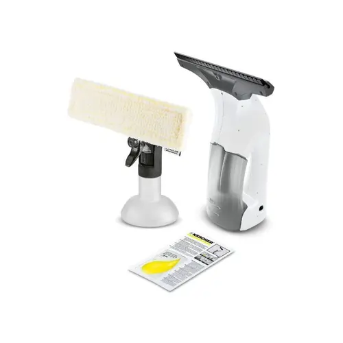 Aspirator geamuri Karcher WV 1 Plus, rezervor 100 ml, acumulator integrat, autonomie 25 minute (Alb)