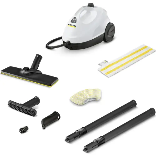 Aparat de curatat cu abur Karcher cu abur SC 2 EasyFix, 1.512-600.0, 1500W, 3.2 Bar, 1 L, incalzire 6.5 min (Alb/Negru)