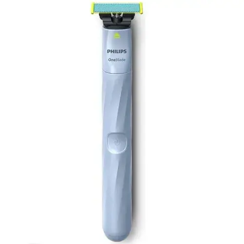 Trimmer facial Philips QP1324/20, Ud/Uscat, 30 minute autonomie  (Albastru)