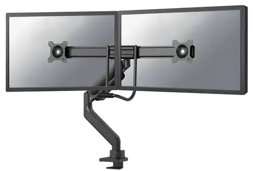 Suport 2 monitoare Neomounts DS75-450BL2, 17inch-32inch, 16 kg, VESA 75x75, 100x100 (Negru)